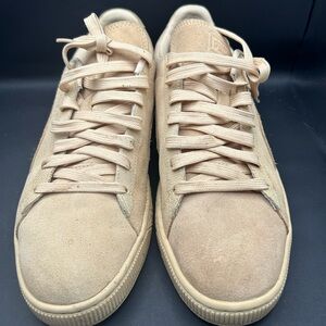 Puma Men's Beige Athletic Shoes